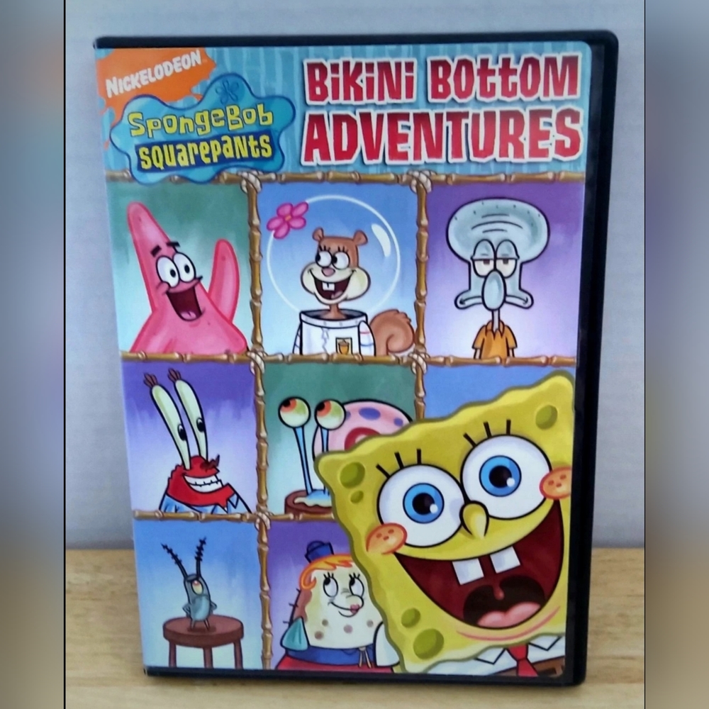 Nickelodeon SpongeBob squarepants bikini bottom Adventures DVD